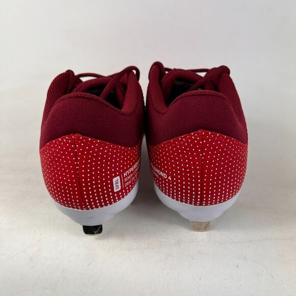 Nike Hyperdiamond fast pitch softball cleats women’s 7.5 red white NEW no box - Picture 7 of 11